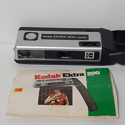 VINTAGE KODAK EKTRA 200 CAMERA With Owners Manual Free