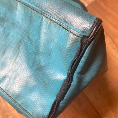 FREITAG JILL RARE Model Vintage 90s Y2K BLACK × BLUE Shoulder Bag 