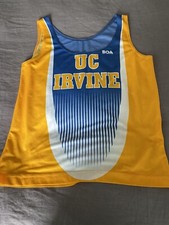 Vintage UC Irvine Track and Field Running Singlet Jersey BOA Rare Size M