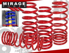 For 2010-2015 Chevy Camaro V6 Suspension Drop Coil Lowering Spring 4pcs Set Red