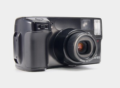 【動作確認済】 Minolta MAC-ZOOM 65 H6-0723-10p Minolta Mac-Zoom 65 Film Point & Shoot Camera Quartz Date [Near
