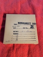 NARRAGANSETT PARK DECEMBER 3 1955 RACE 3 RARE FILM 6 FURLONGS