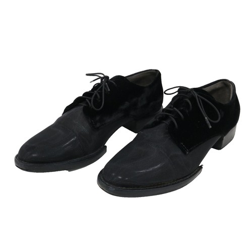 Alexander Wang Oxford Flats US5 35.5 Black Suede Leather  display picture 2
