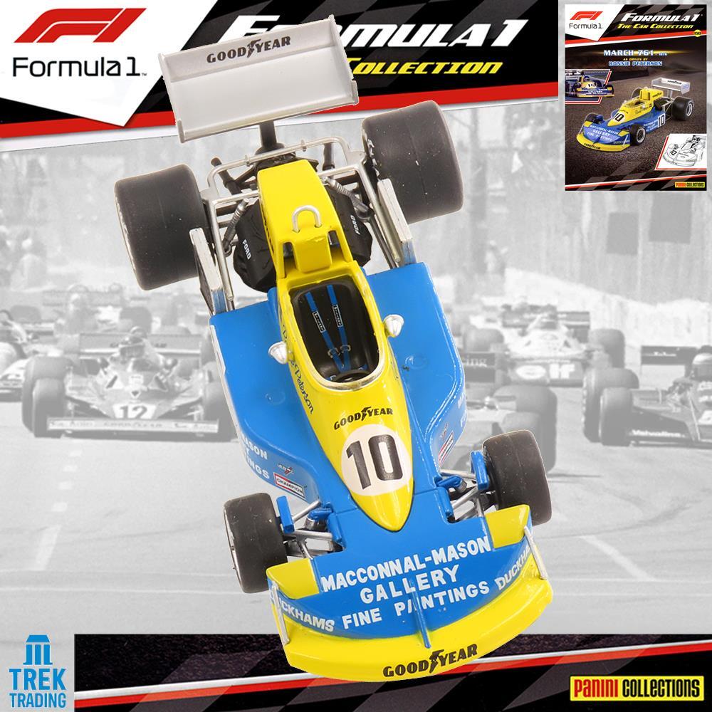 Panini Formula 1 Car Collection March 761 1976 Issue 158 inc Magazine ...