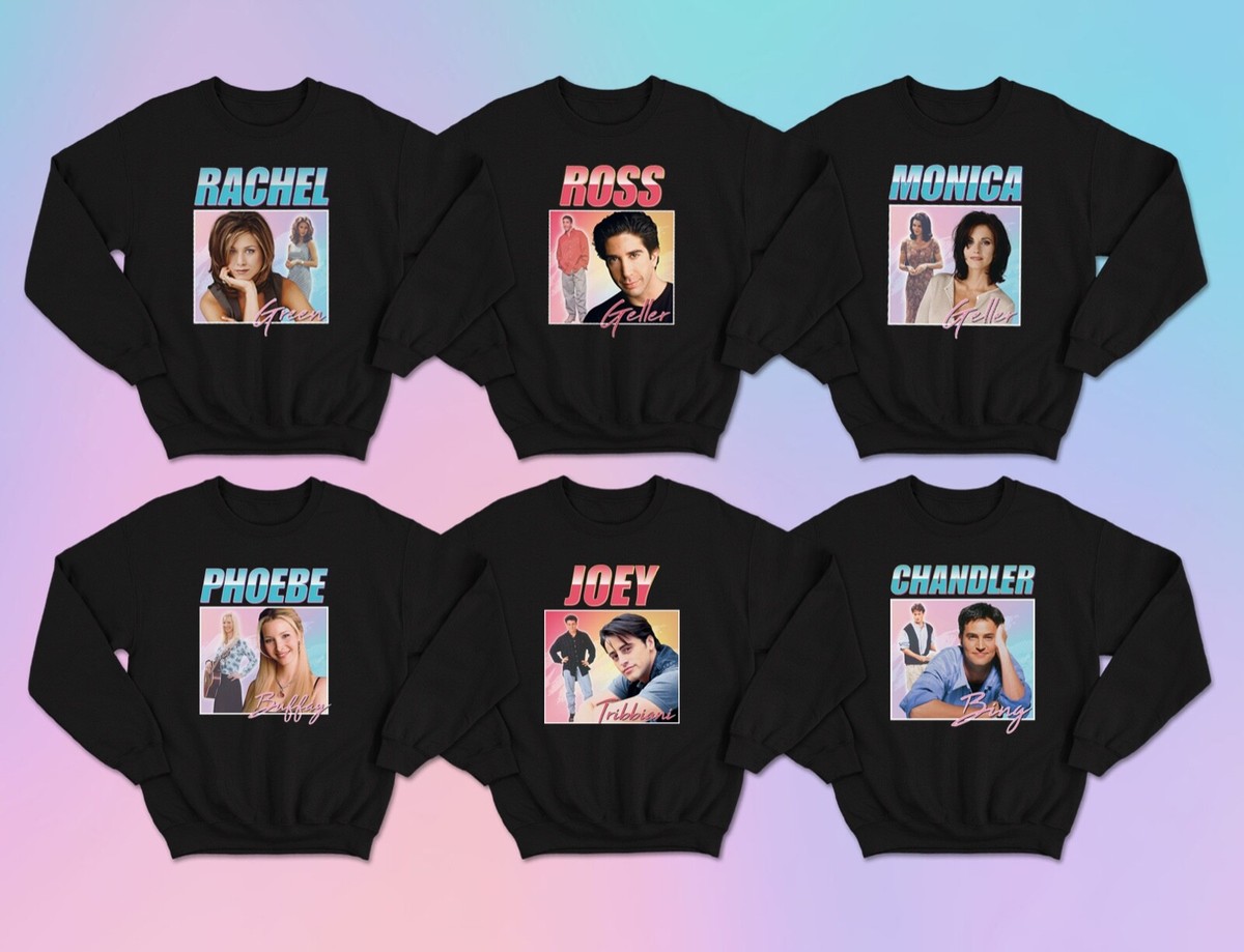 Ross Geller Friends Red Sweater Friends Ross Finds His Sweater