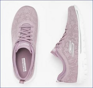 skechers mauve sneakers