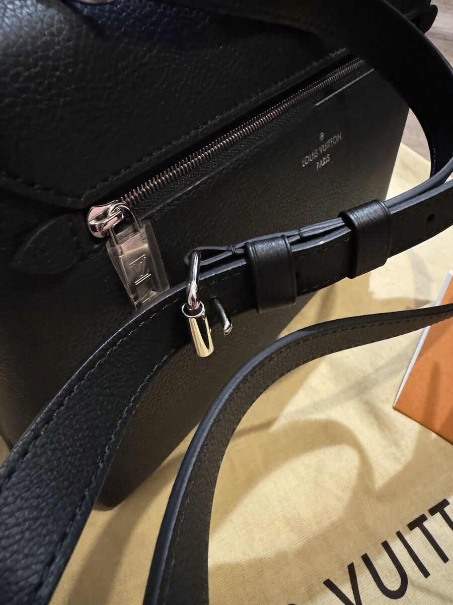 Louis Vuitton Mylockme Satchel Crossbody Noir Leather for Louis Vuitton Mylockme Satchel Crossbody Noir Leather for