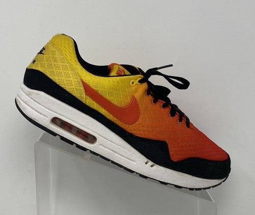Nike Hombre Talla 11 Air Max 1 Sunset Pack Naranja Tour Amarillo Negro  554718-880 | eBay