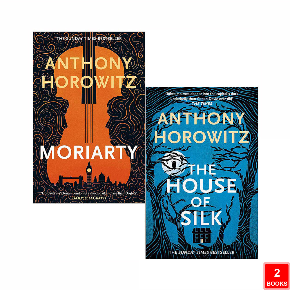 Anthony Horowitz Sherlock Holmes Collection 2 Books Set (Moriarty, The House of - Image 2