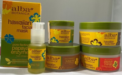 Alba Botanica Hawaiian Products - Body Cream, Facial Mask, & MORE - CHOOSE ITEM!