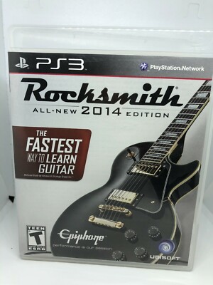 Rocksmith All-New 2014 Edition (Sony PlayStation 3) PS3 No Manual