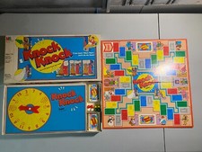 Knock Knock Board Game Vintage 1982 Milton Bradley Complete