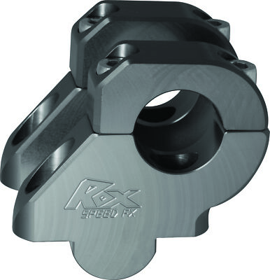 ROX 3R-B17R-15G GUNMETAL GREY 1 1/2'' BARBACK RISERS FOR 1 1/8'' HANDLEBAR