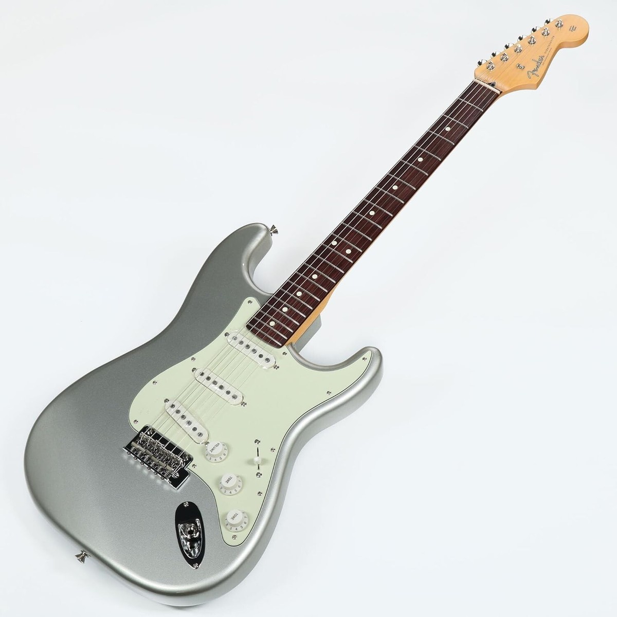 Fender Made In Japan FSR Hybrid II Stratocaster Inca Silver with