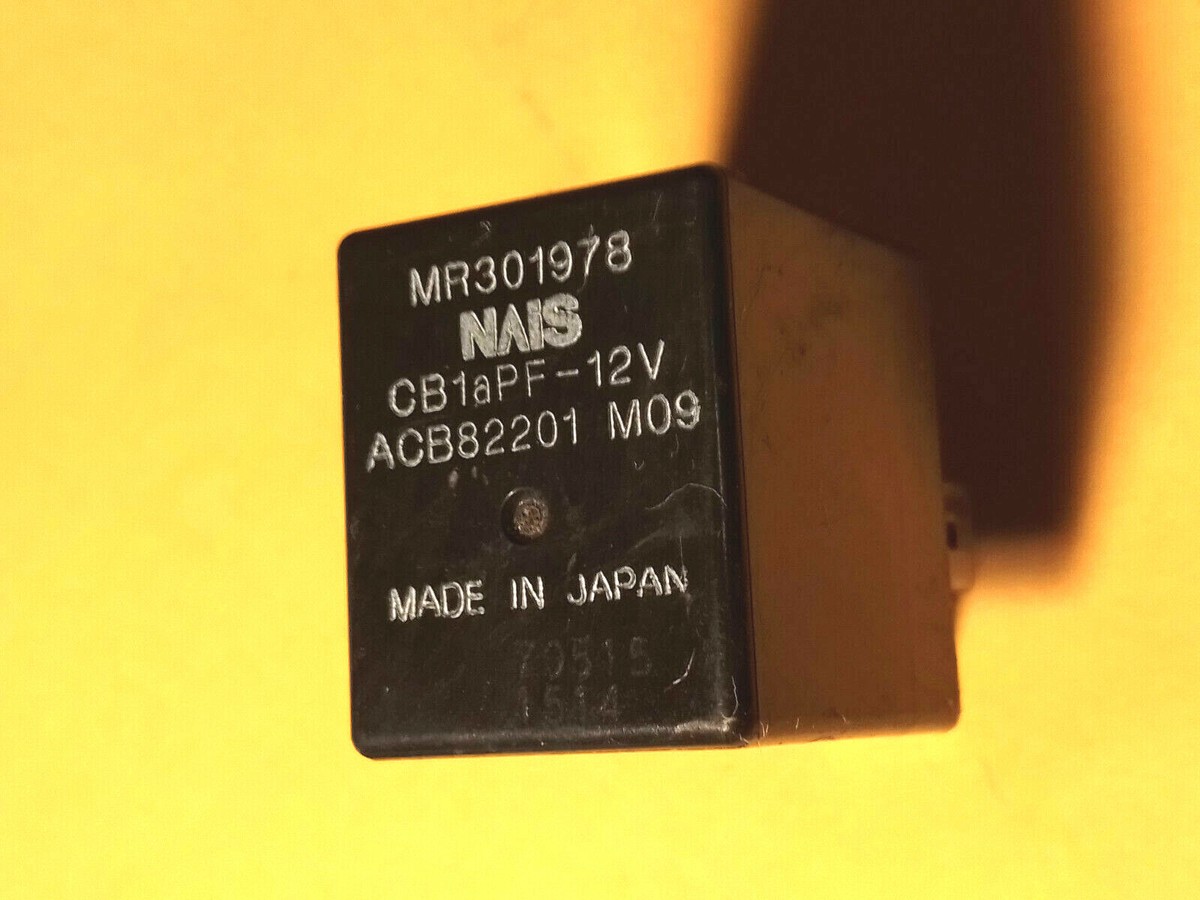 GENUINE ORIGINAL MITSUBISHI NAIS RELAY MR301978 CB1aPF-12V 