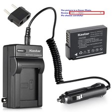 DMW-BLD10 Battery or AC Travel Charger for Panasonic DMW-BLD10E DMW-BLD10PP