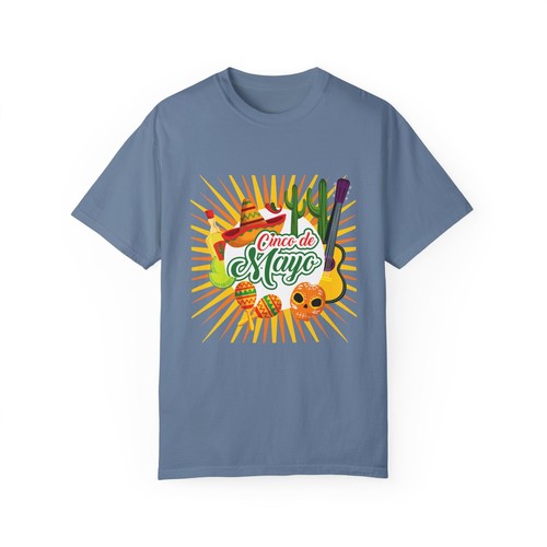 Cinco de Mayo Unisex T-Shirt | Colorful Mexican Fiesta Tee - Picture 126 of 213