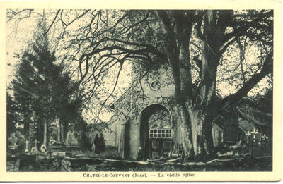 CHATEL-LE-COVENT die alte Kirche