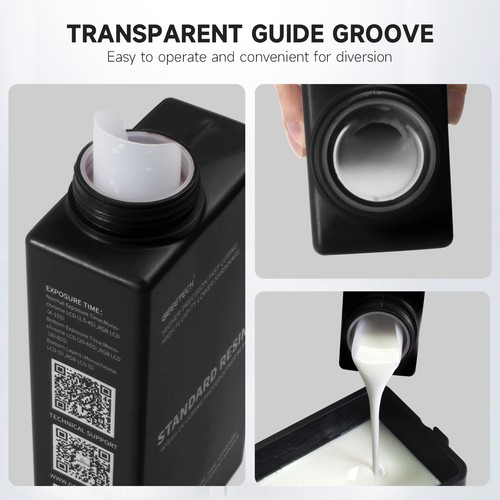 【 Kaufe 6 Zahl 4 !!!】Giantarm 3D Drucker Wasserauswaschbares Harz 1KG 405nm UV - Afbeelding 38 van 57