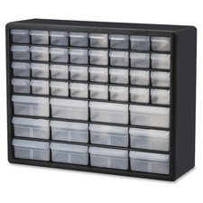 Akro-Mils 44 Drawer Plastic Storage Organizer Cabinet for Garage Use Open Box 