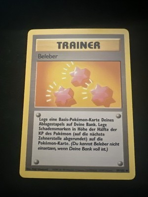 German Revive 89/102 Uncommon Base Set Shadowless Pokemon Near Mint
