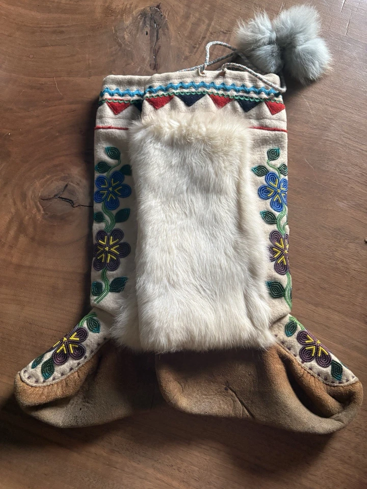 Auténticos mocasines indígenas con cuentas Foto 4 de 4