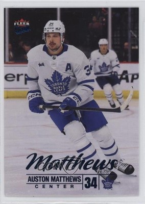 2024-25 Upper Deck Fleer Ultra Blue Foil 329/399 Auston Matthews #48 1b6v