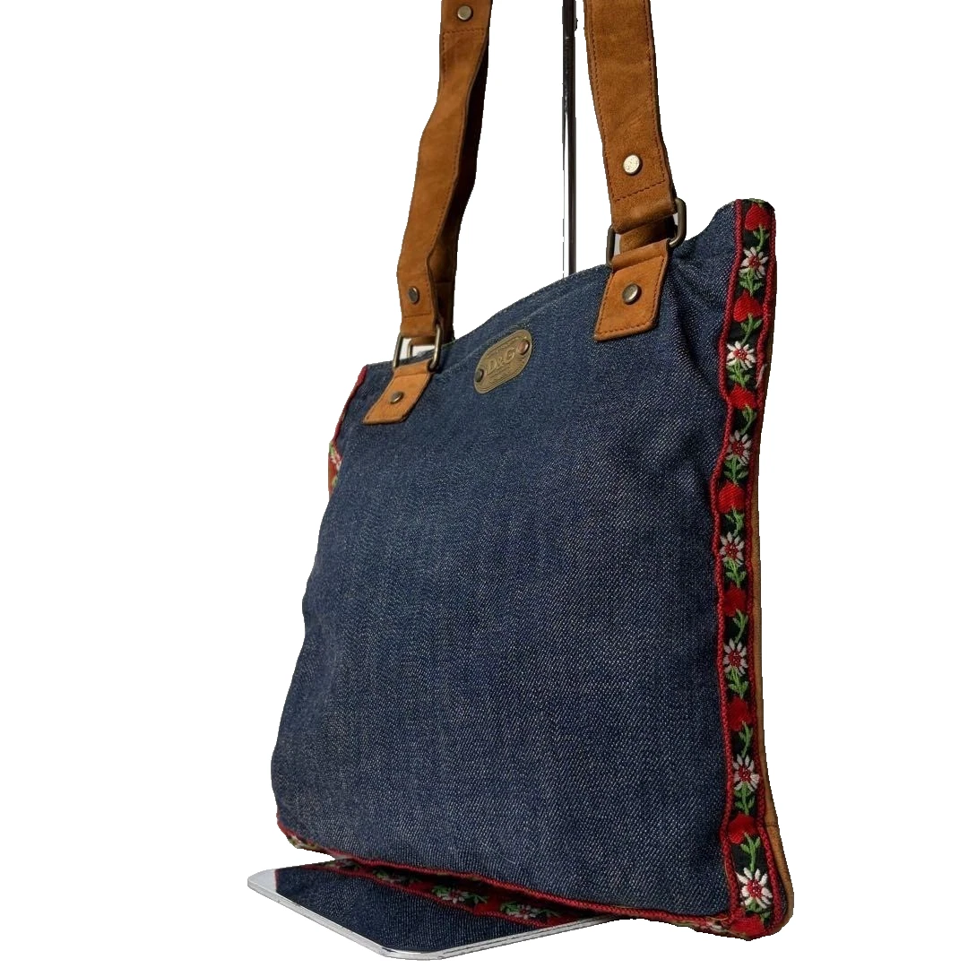 Dolce&Gabbana Women's Denim Exterior Shoulder Bags Bags & Handbags