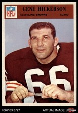 1966 Philadelphia #45 Gene Hickerson Browns-FB RC HOF Ole Miss 4.5 - VG/EX+