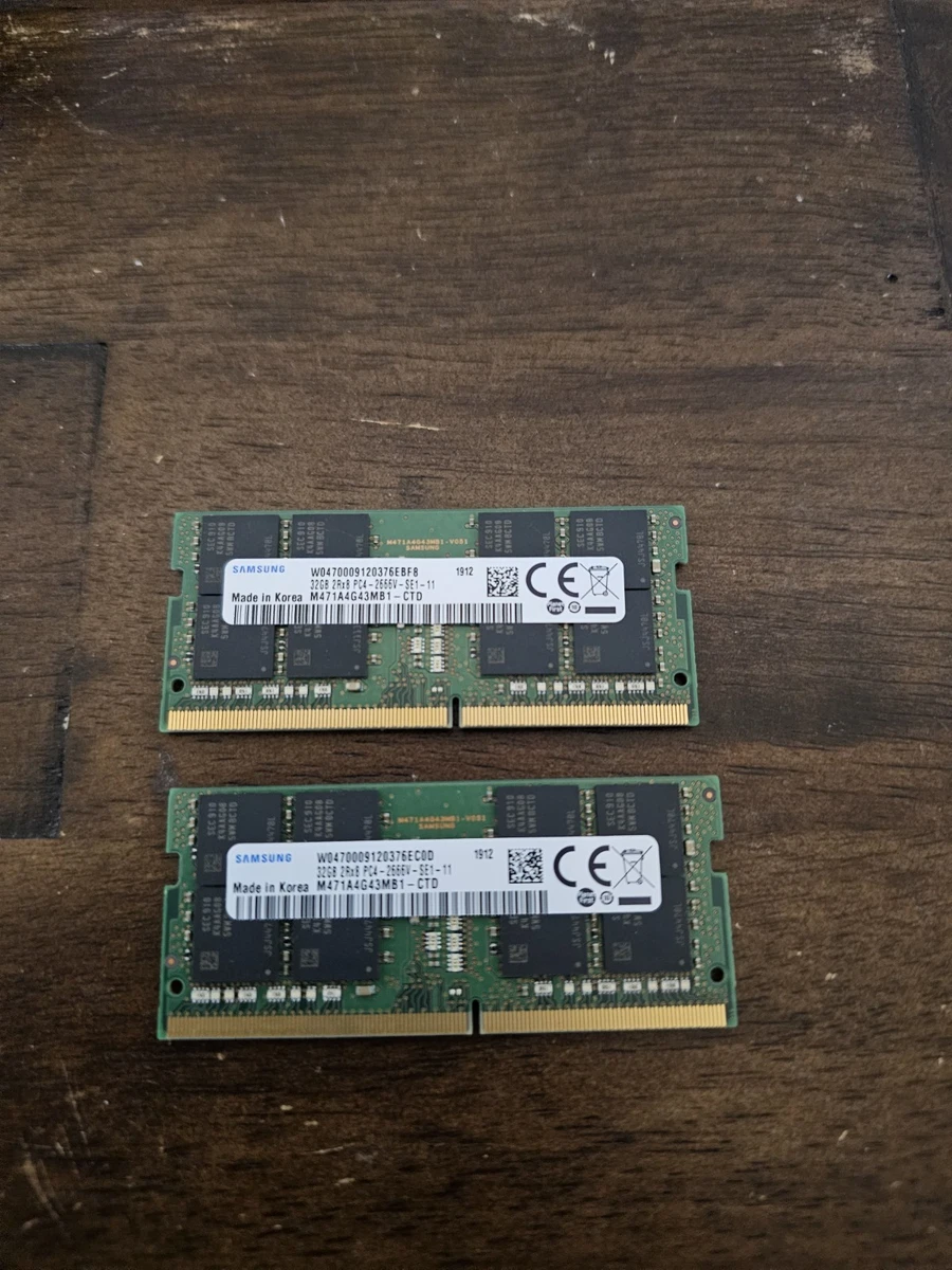 メモリー様㊸ Apple Mac Mini PowerPC G4 Desktops 64GB (2x32GB) DDR4-2666MHz ECC