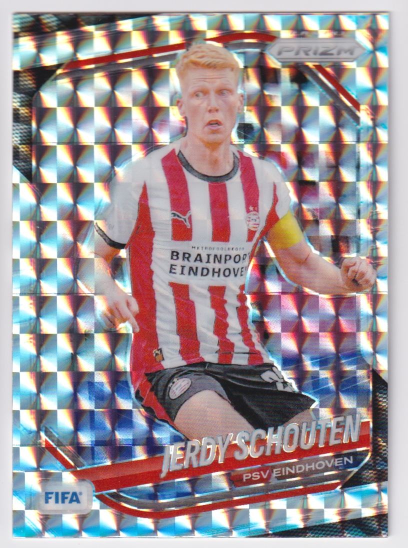 2025 Panini Prizm FIFA Silver Mosaic Jerdy Schouten PSV Eindhoven #270