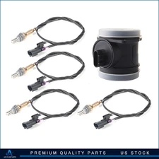 ✅For 07-08 Hyundai Entourage 3.8L 4pcs Oxygen o2 02 + Mass Airflow MAF Sensor