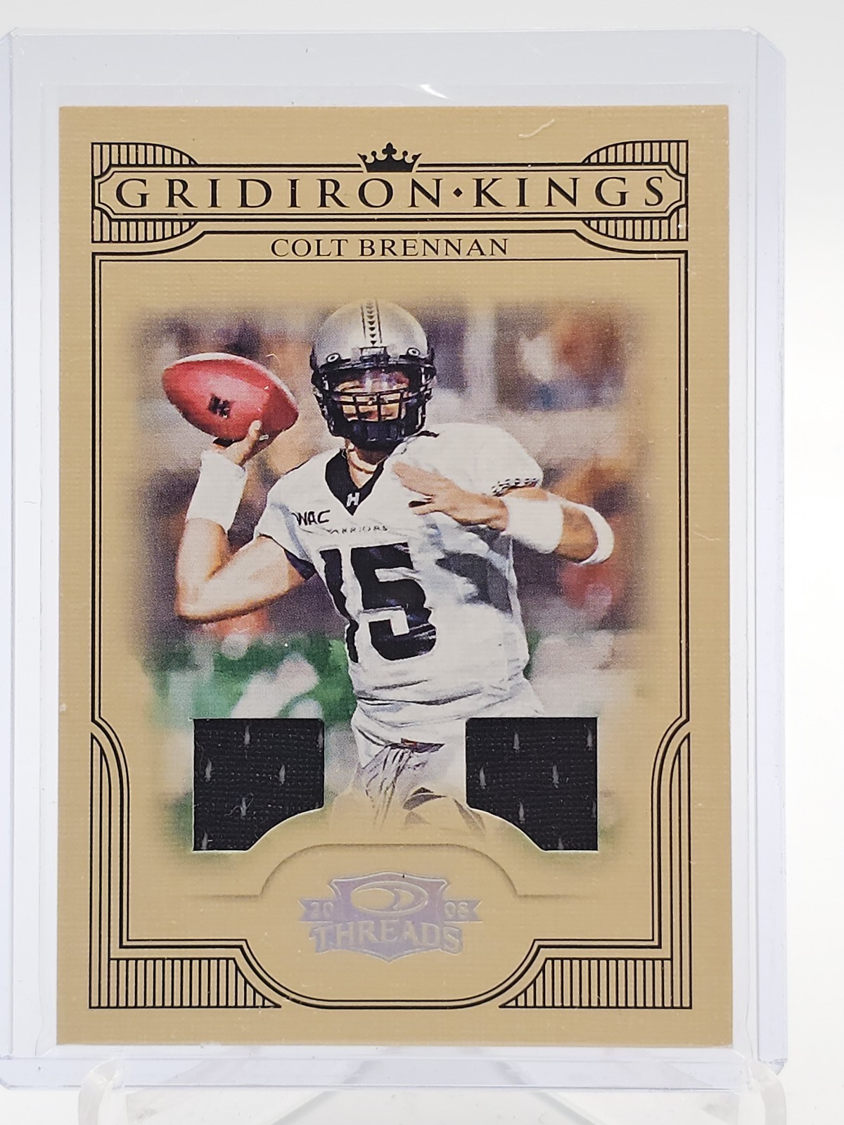 Colt Brennan Donruss Threads College Gridiron Kings #CGK8 Base