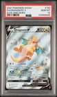 2021 POKEMON SWORD & SHIELD EVOLVING SKIES #192 FULL ART/DRAGONITE V PSA 10