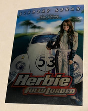 HOLE IN TOP OF CARD - DMC 3D Lenticular 5x7 card -HERBIE FULLY LOADED