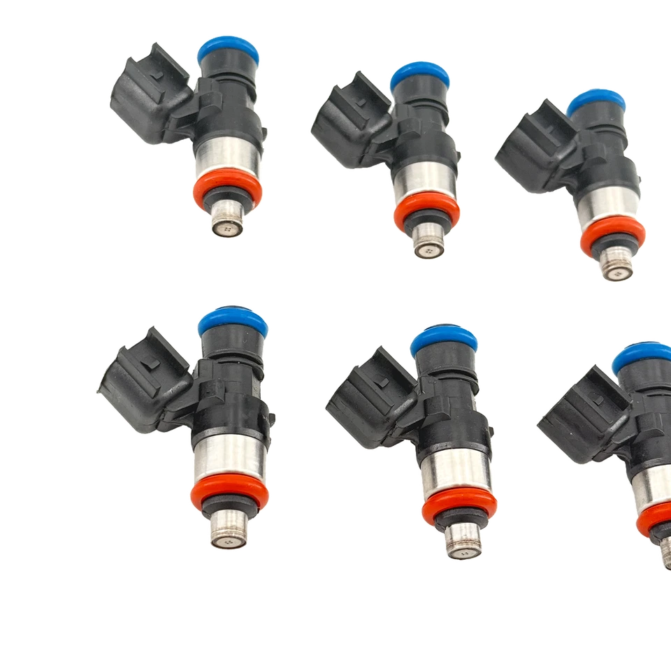 For 2007-2011 Ford Edge Lincoln Mazda 3.5L 3.7L 6Pcs Fuel Injectors Foto 2 de 4