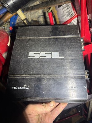 ssl 1500 watt class a/b monoblock