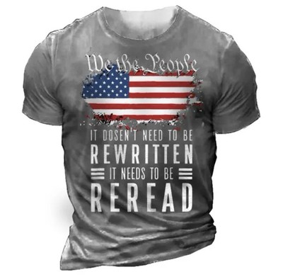 Cotosen Mens We The People Cotton Tee | M | Gray NEW!!