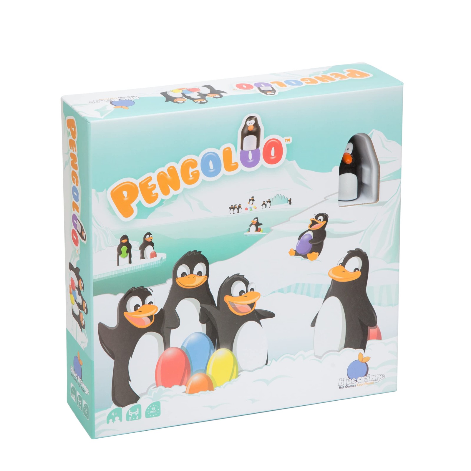 Blue Orange   Pengoloo   Board Game   Ages 4+   2-4 Players   15 Minutes Playing