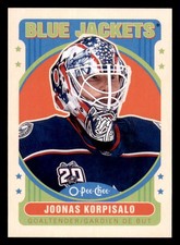 2021-22 O-Pee-Chee Retro #431 Joonas Korpisalo
