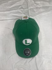 Super Mario Bros Luigi Flex Fit Hat, Green, One Size