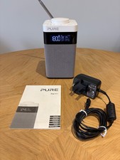 Pure Pop Midi Portable Digital DAB/FM Radio with Alarm and Timer - Graphite.