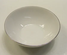 Germany Thomas Platinum Band Porcelain Berry Dessert Bowl J-3