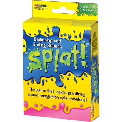 Beginning and Ending Sounds Splat Game Educational Fun for Kids 2 to 6 Players