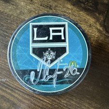 Los Angeles Kings Autographed Original Hockey Puck Slava Voynov 