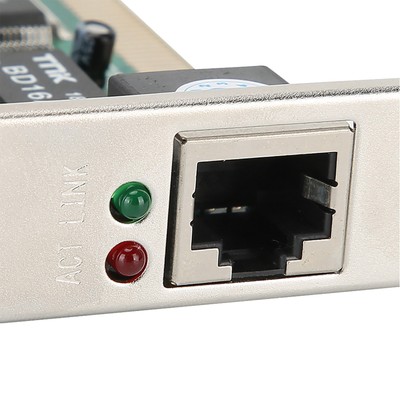 Netzwerkkarte Desktop-Computer Eingebautes Zubehör PCI Ethernet 10/100 Mb L Kit