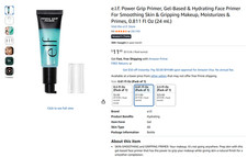 ELF Power Grip Primer Clear, 0.811 oz - 82846 e.l.f. makeup case of 36