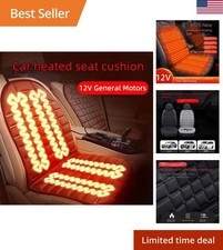 Car Electric Warming Seat Cushion 12V Winter Warm Seat Cover Fast Heat Pad