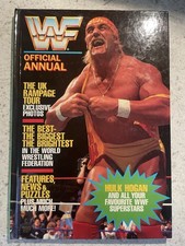 WWF 1991 Annual Hardback Hulk Hogan Vintage Wrestling Official Merchandise