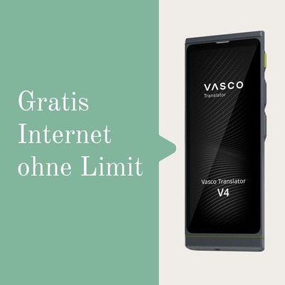Vasco V4 Language Translator Device | 108 Languages | Free
